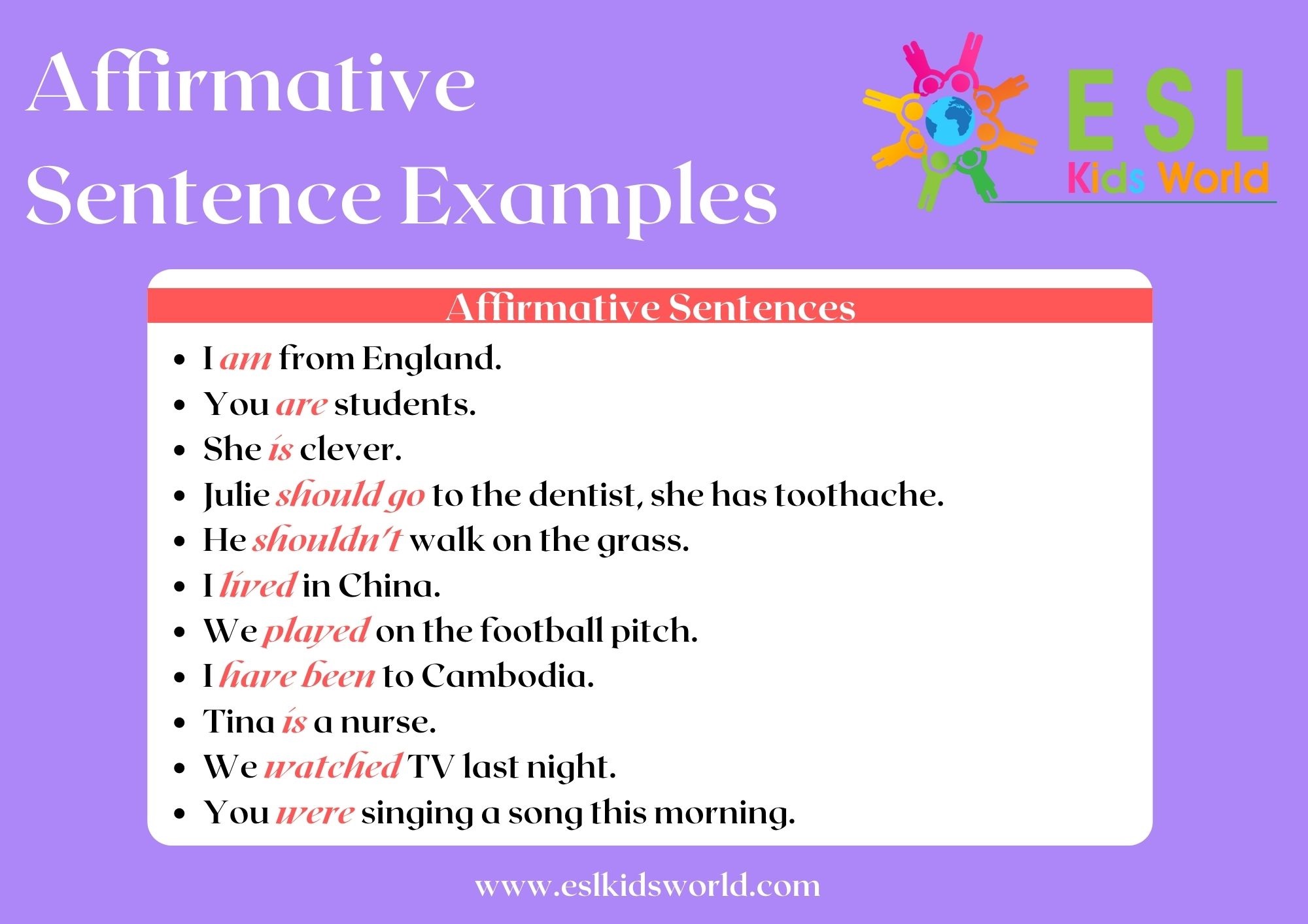 Simple Sentence Meaning For Kids